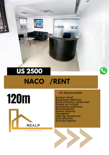 oficinas y locales comerciales - Local en Naco 