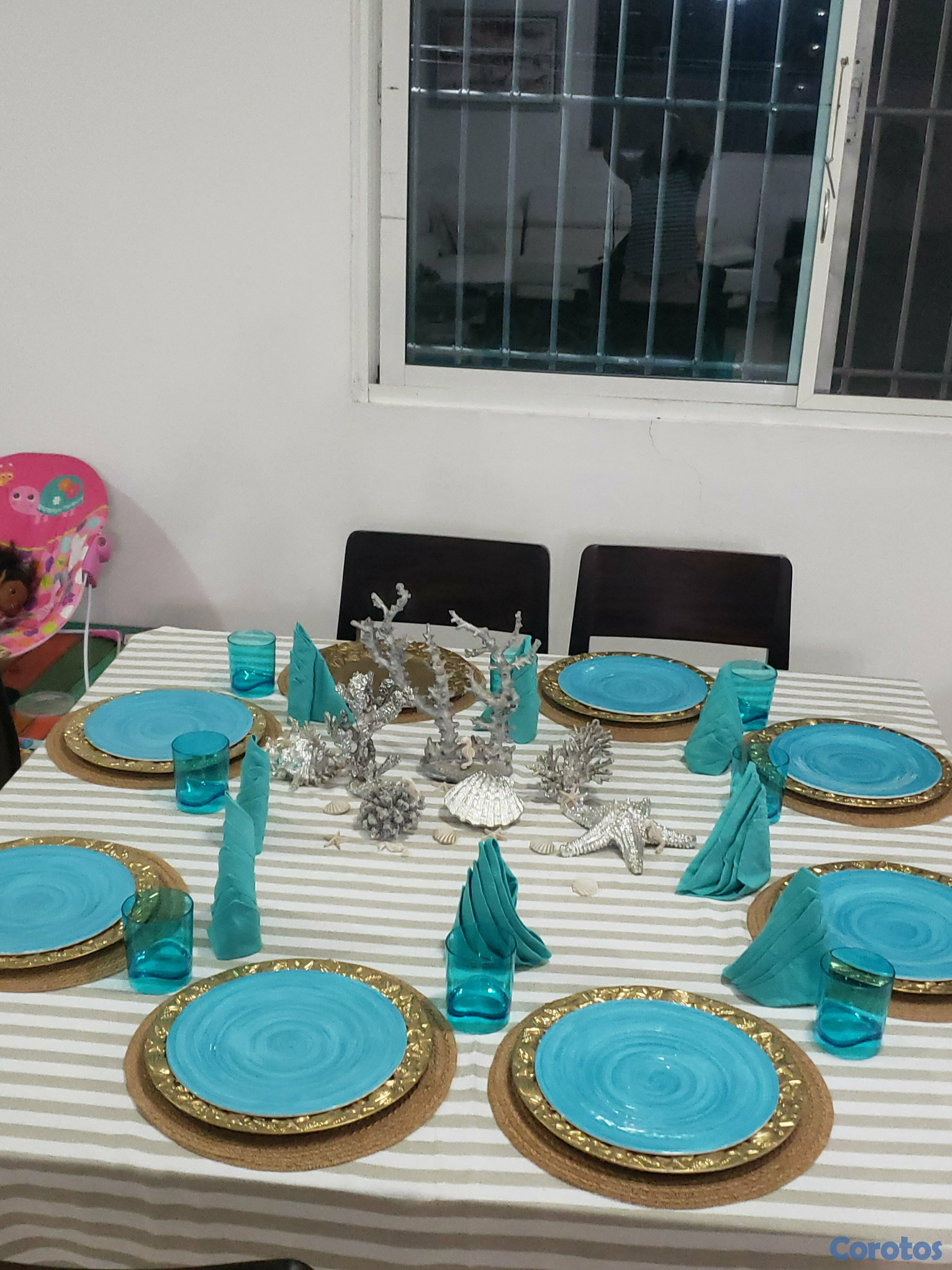 muebles y colchones - COMEDOR DE 8 SILLAS 4