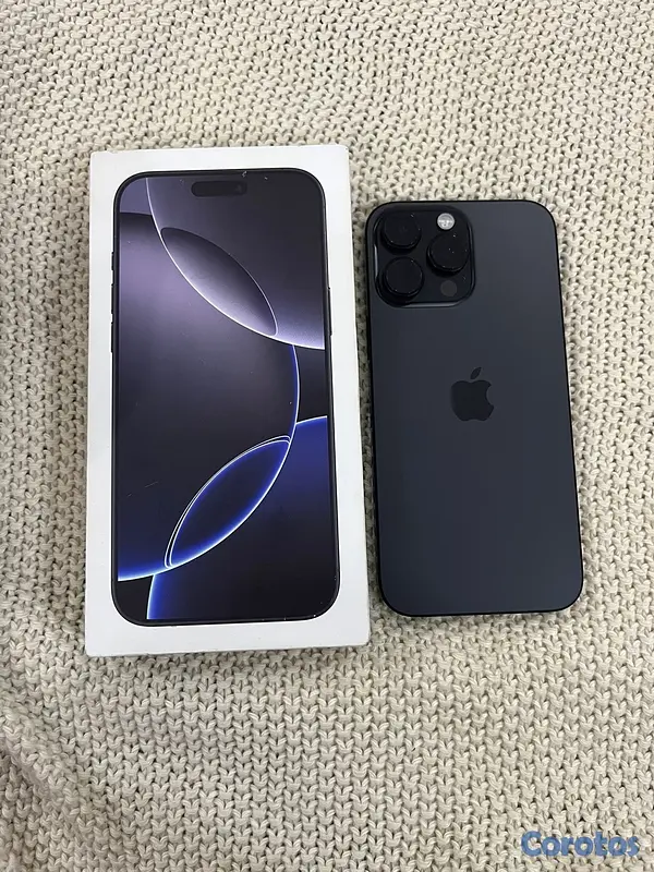 celulares y tabletas - IPHONE 16 PRO MAX BLACK TITANIUM 3