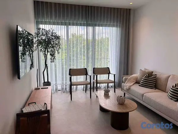apartamentos - Apartamento en alquiler de 1 habitacion amueblada US$1,500 1