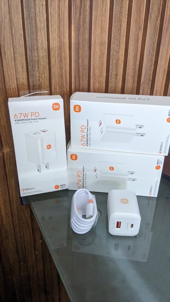accesorios para electronica - caragador tipo c MI 65W  1
