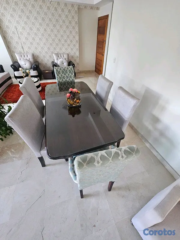 muebles y colchones - Comedor en Caoba 6