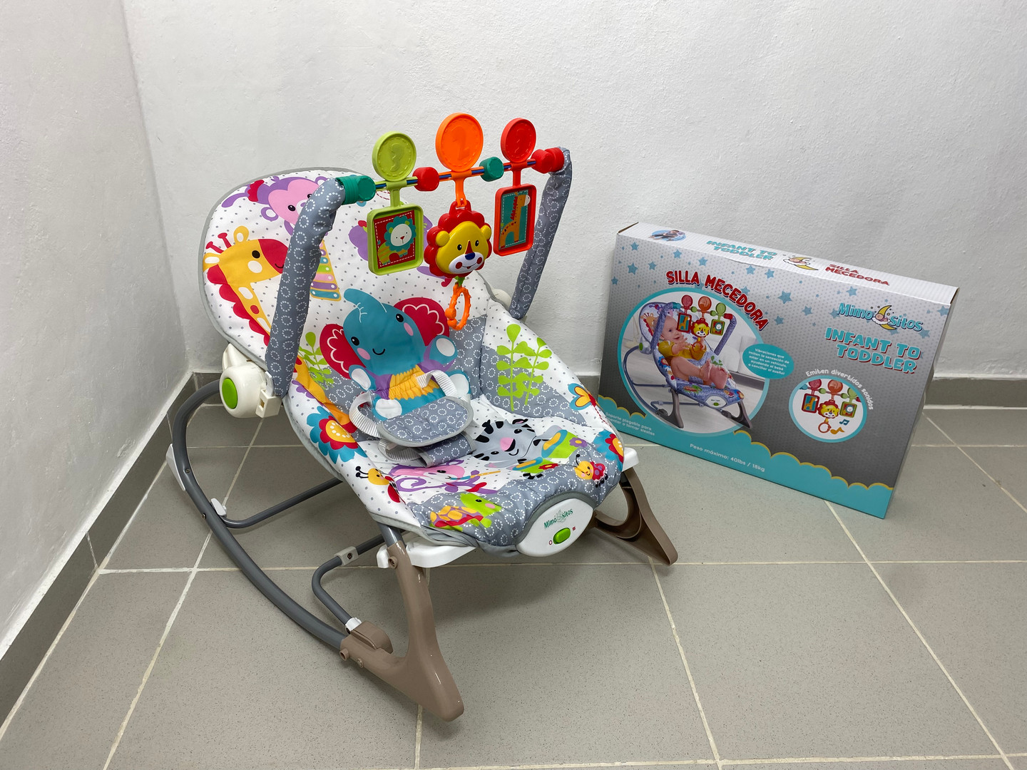 coches y sillas - Silla para bebe de 0 mes a 4 años con musica nueva