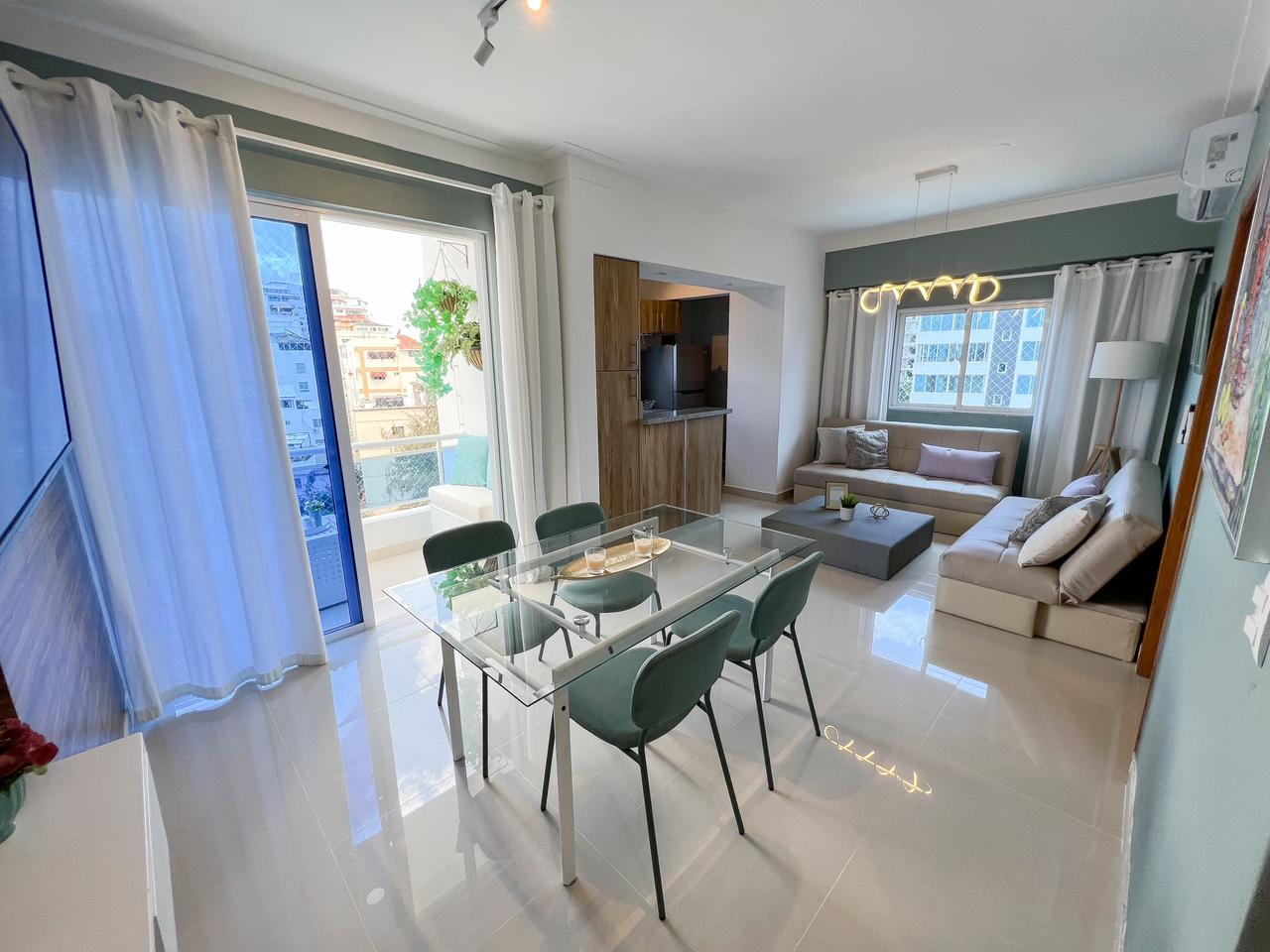 apartamentos - Mirador Norte, Apartamento Amueblado En Alquiler 2