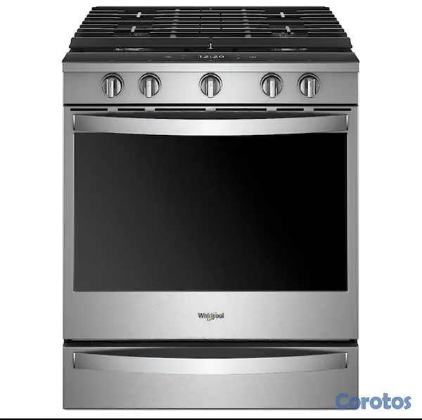 electrodomesticos - Estufa Whirlpool 30” 5 Quemadores Acero Inoxidable 4