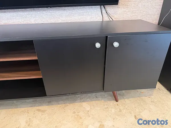 muebles y colchones - Mueble TV- Gavetas y estantes 3