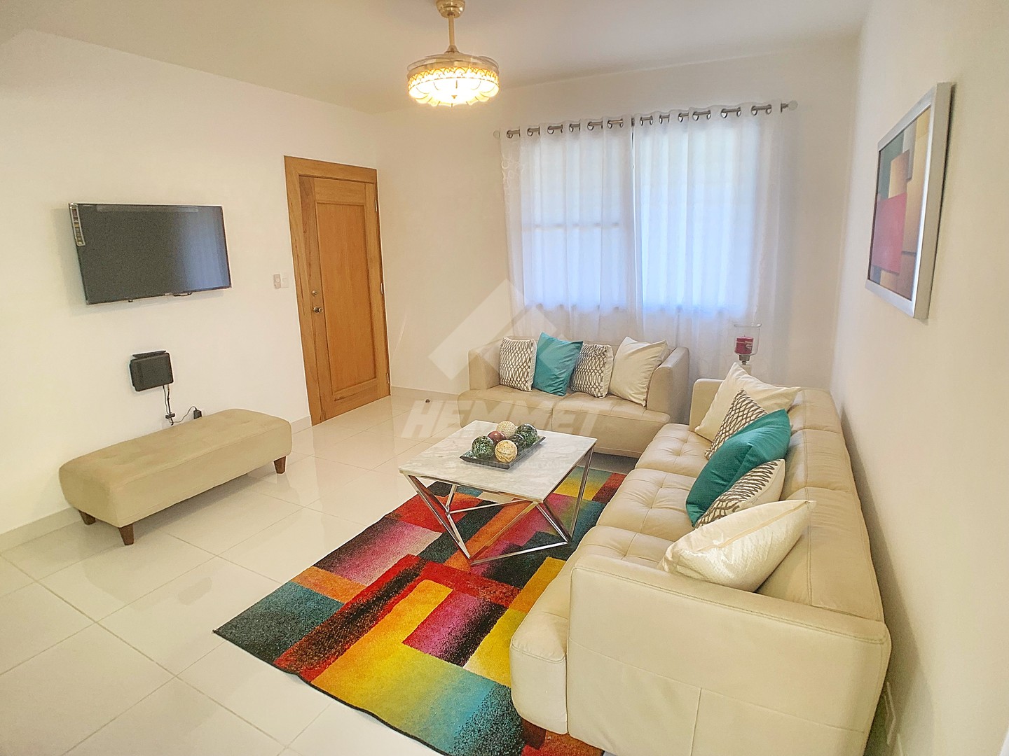 apartamentos - AMUEBLADO CON PATIO VILLA OLGA LA SANTIAGO  9