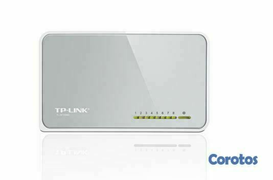 otros electronicos - Switch de escritorio TP-Link de 8 puertos  3