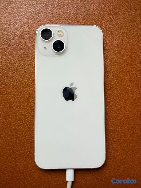 celulares y tabletas - iPhone 13 128GB Starlight (Blanco) - Impecable 3
