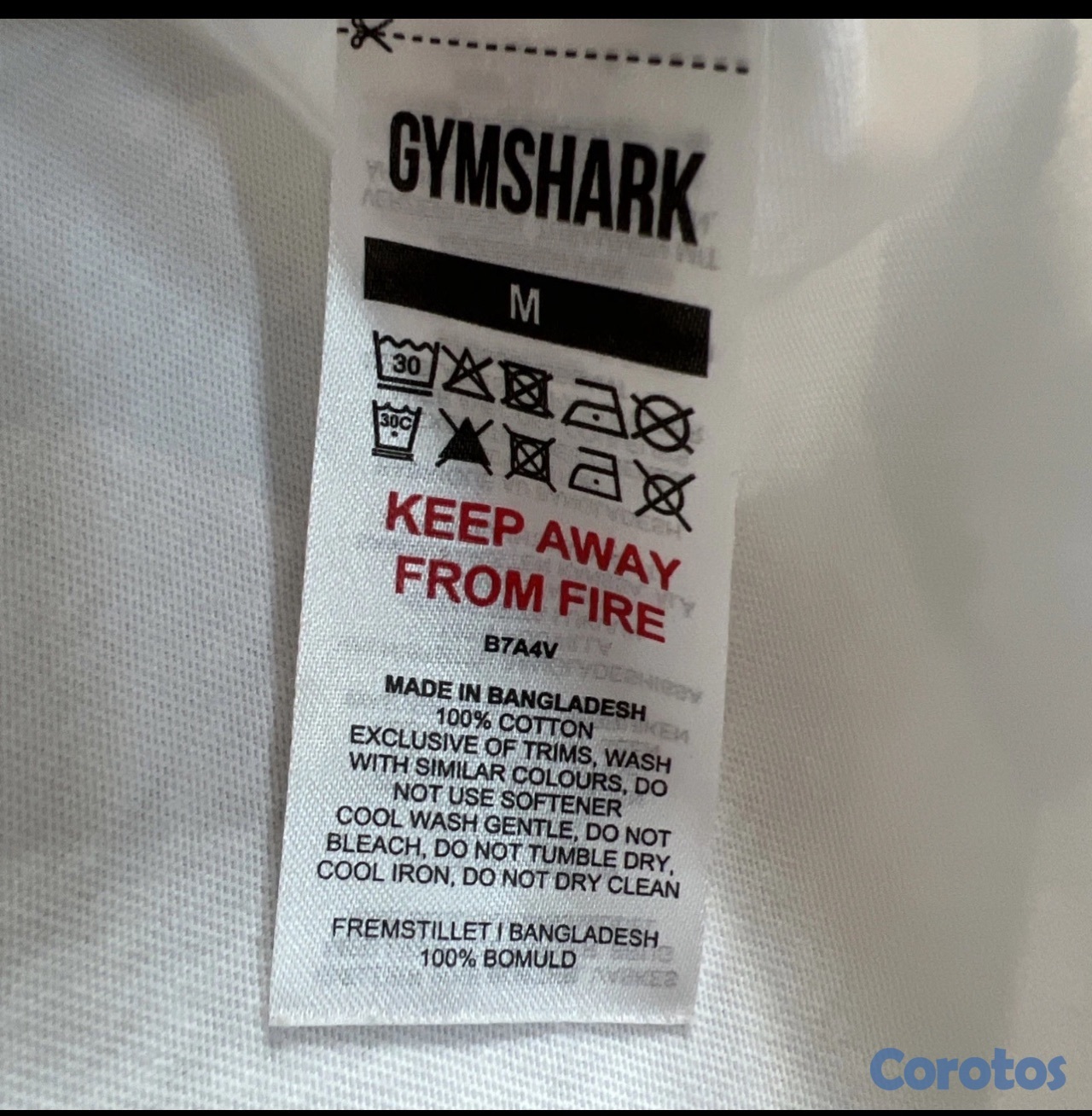 ropa para hombre - Gymshark Fitness Tshirt Mens Medium White Short Sleeve Regular Gym Training 5
