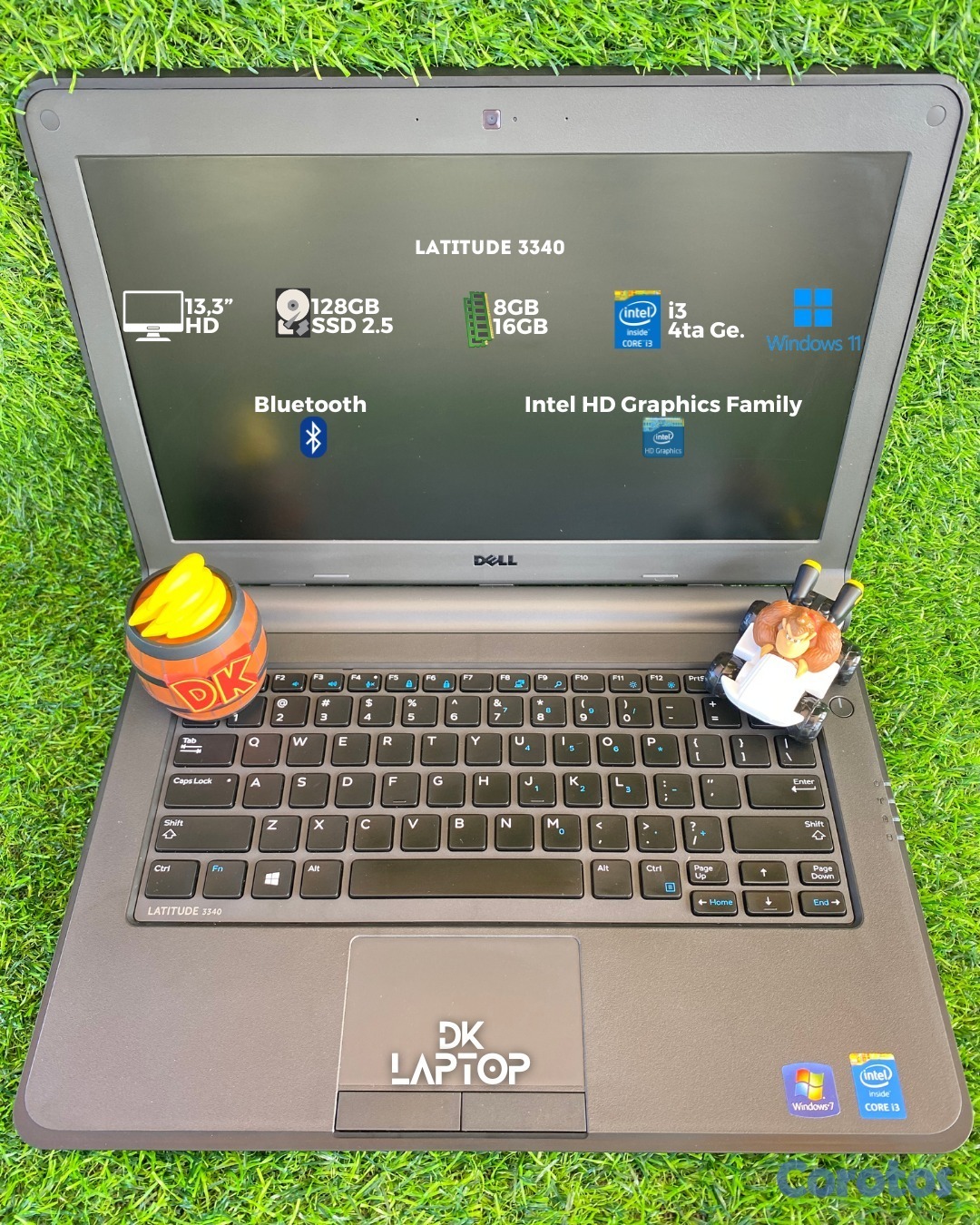 computadoras y laptops - Laptop Dell Latitude 3340 13" i3 8GB RAM 128GB SSD Windows 11 Pro 1