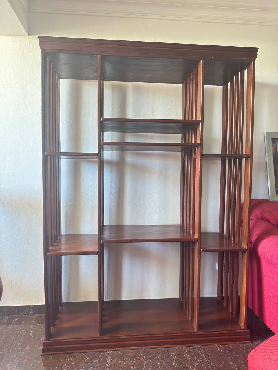 muebles y colchones - Vendo repisa de caoba usada.  3