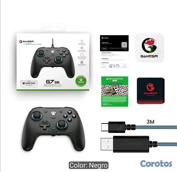 consolas y videojuegos - Gamesir G7 SE Volt Negro/control para xbox/pc  8
