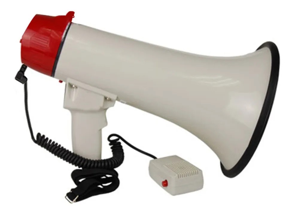 otros electronicos - Megafono Amplificador Altoparlante GRANDE Altavoz 1
