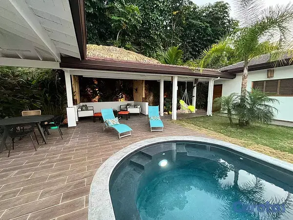 casas vacacionales y villas - Las Terrenas - Samaná, Villa de 3 habitaciones amueblada con espectacular vista 5