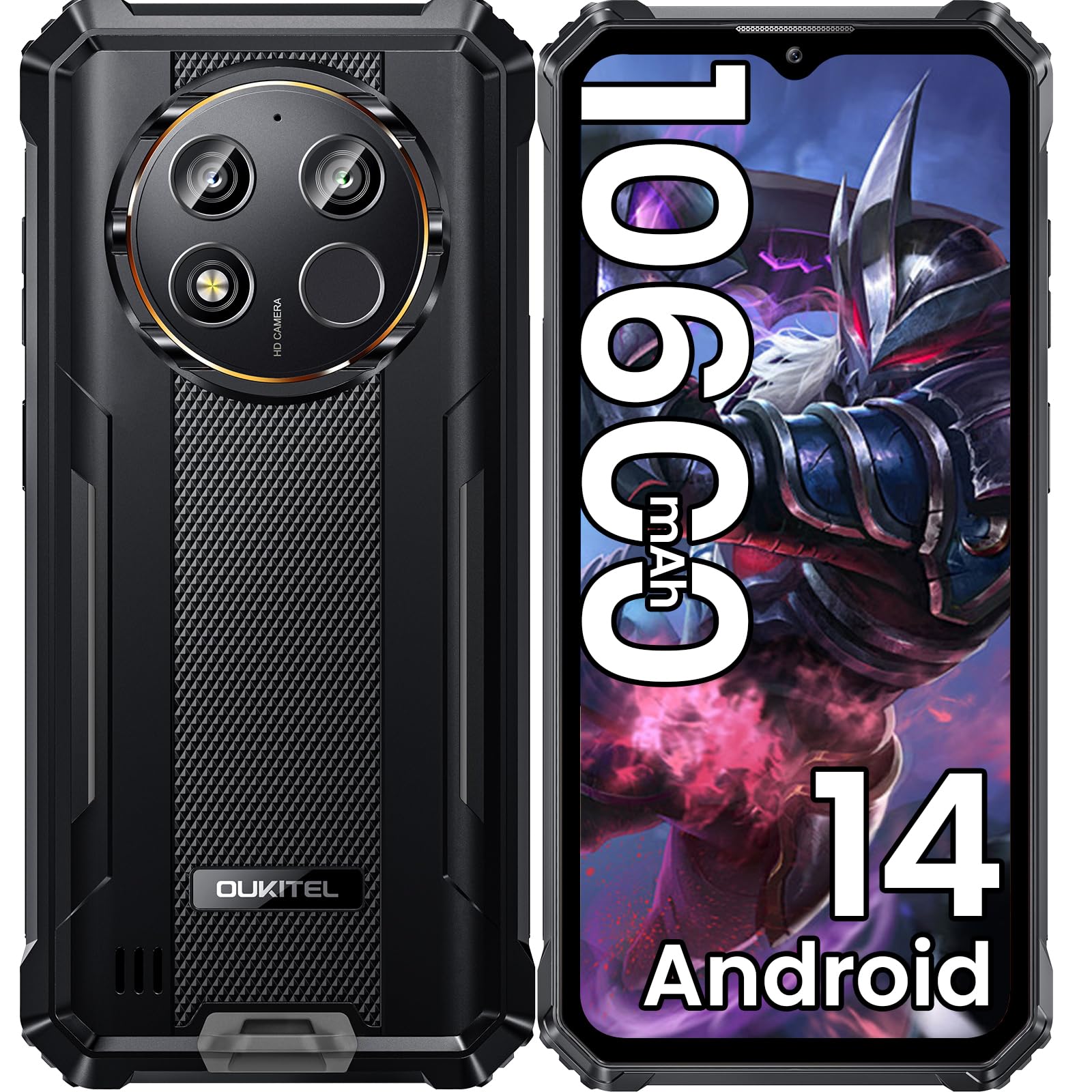 celulares y tabletas - OUKITEL WP28E teléfono resistente de  4GB/64GB, 10