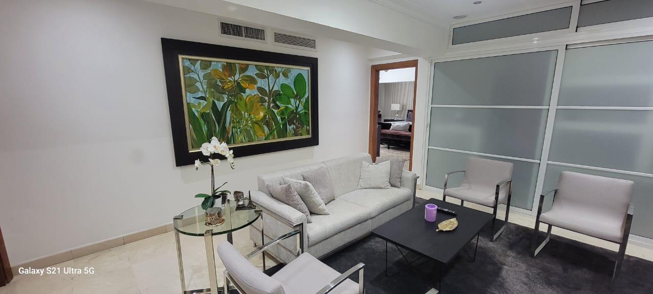 apartamentos - ALQUILO AMUEBLADO FULL APT En Piantini 3 Habitacio 2