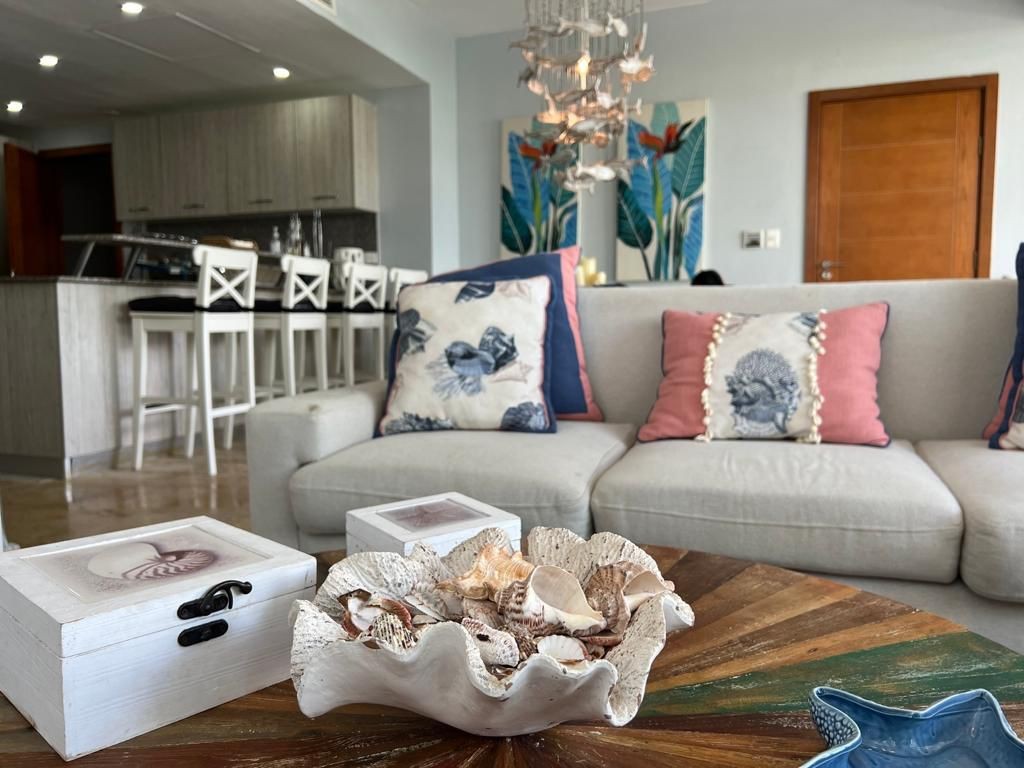 apartamentos - Apartamento amueblado 200 mts en Playa Nueva Romana  4