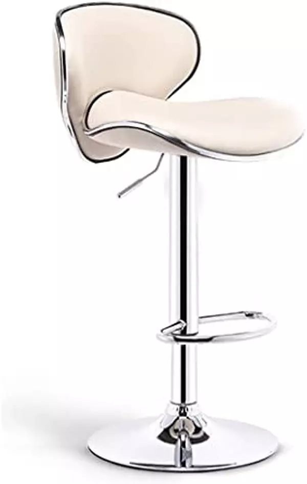 decoración y accesorios - Taburete De Bar, Barra, Silla Alta, Desayunador Sillas Altas NEGRO y BLANCO 3