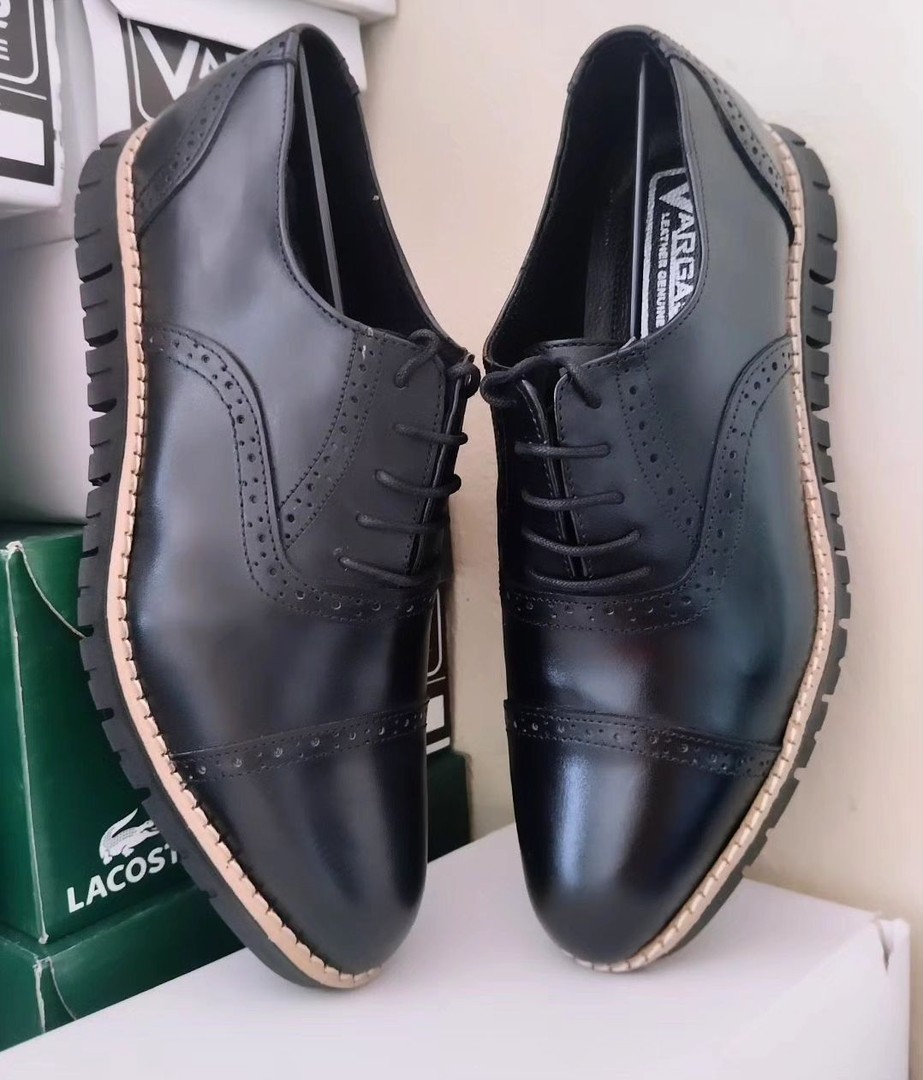 zapatos para hombre - Zapatos Oxford en piel original  1