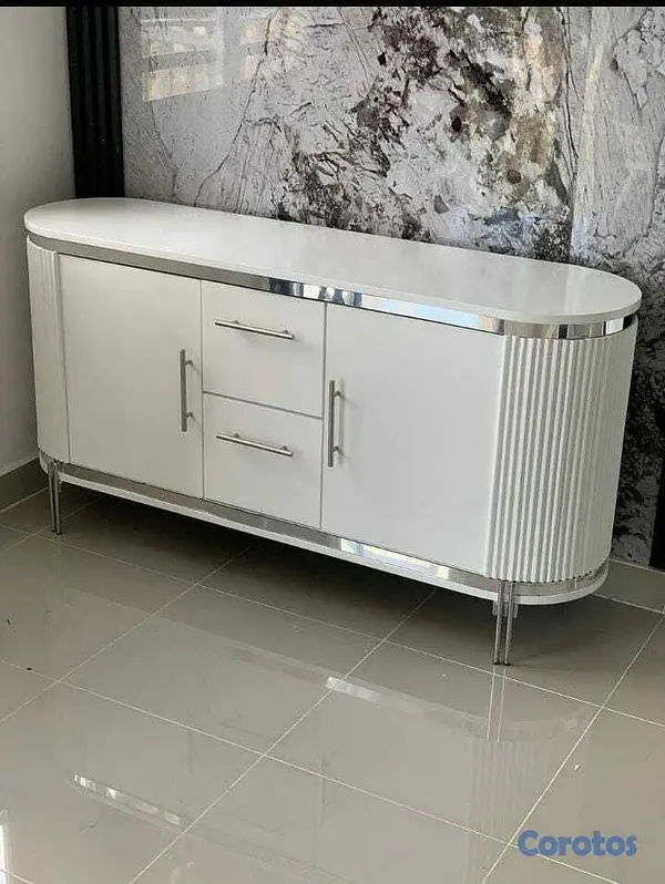 muebles y colchones - Credenza y espejo  3