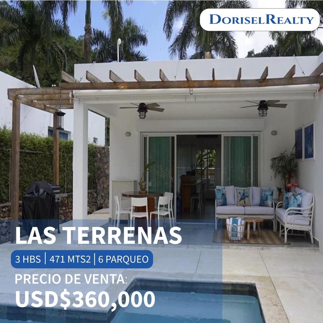 casas vacacionales y villas - VENTA DE PRECIOSA VILLA EN LAS TERRENAS