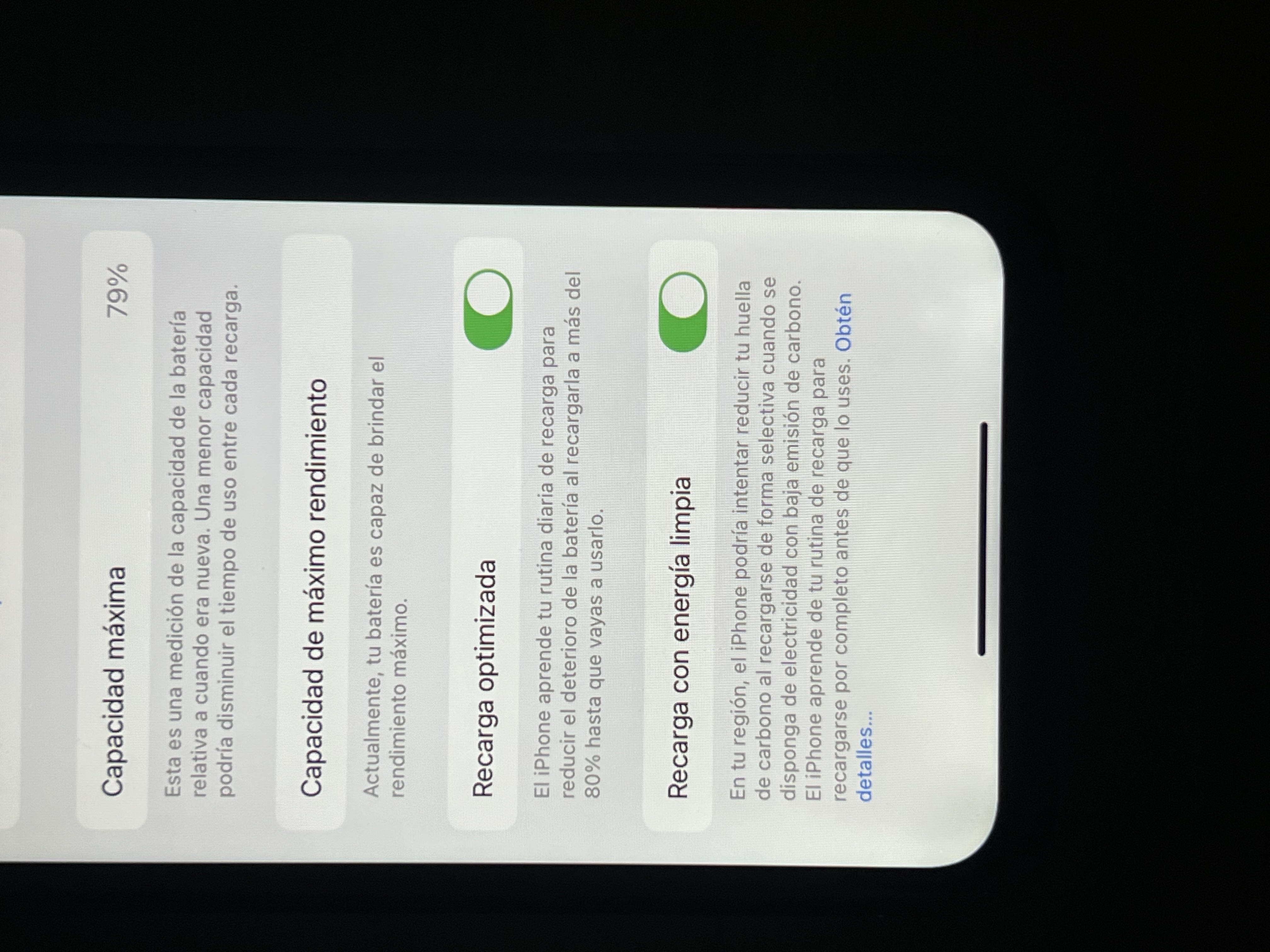celulares y tabletas - iPhone XR Negro 64GB – Batería 79% 10