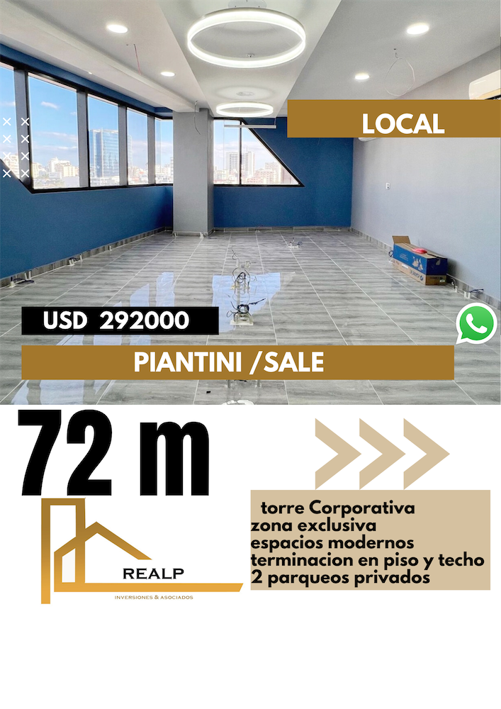 oficinas y locales comerciales - Local en venta  torre corporativo 1