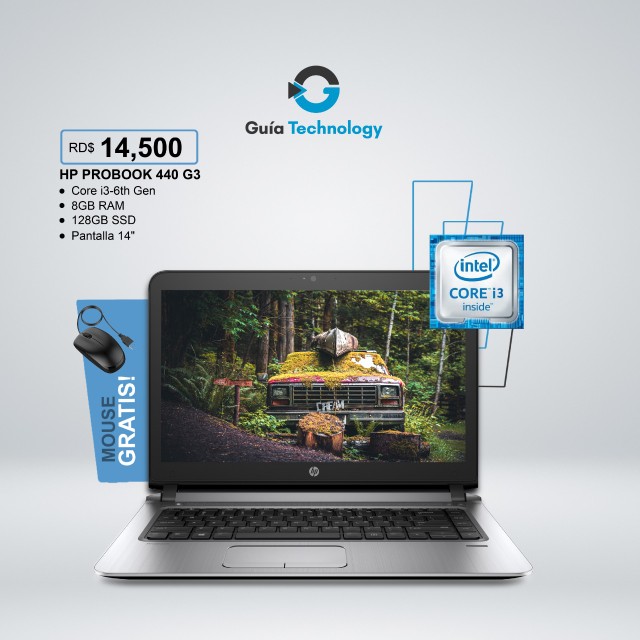 computadoras y laptops - HP ProBook 440 G3
