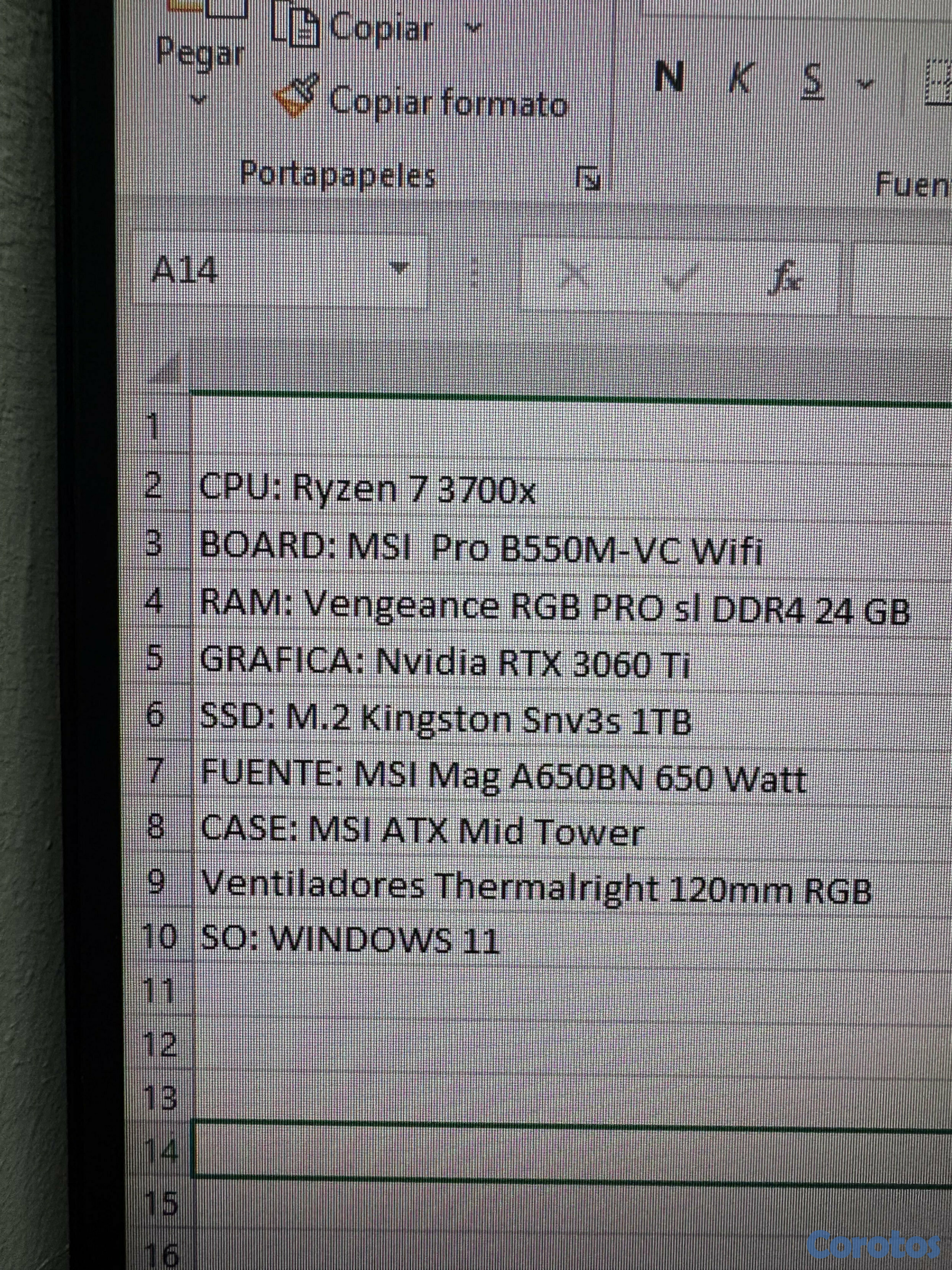 computadoras y laptops - Vendo PC (gamer) 3