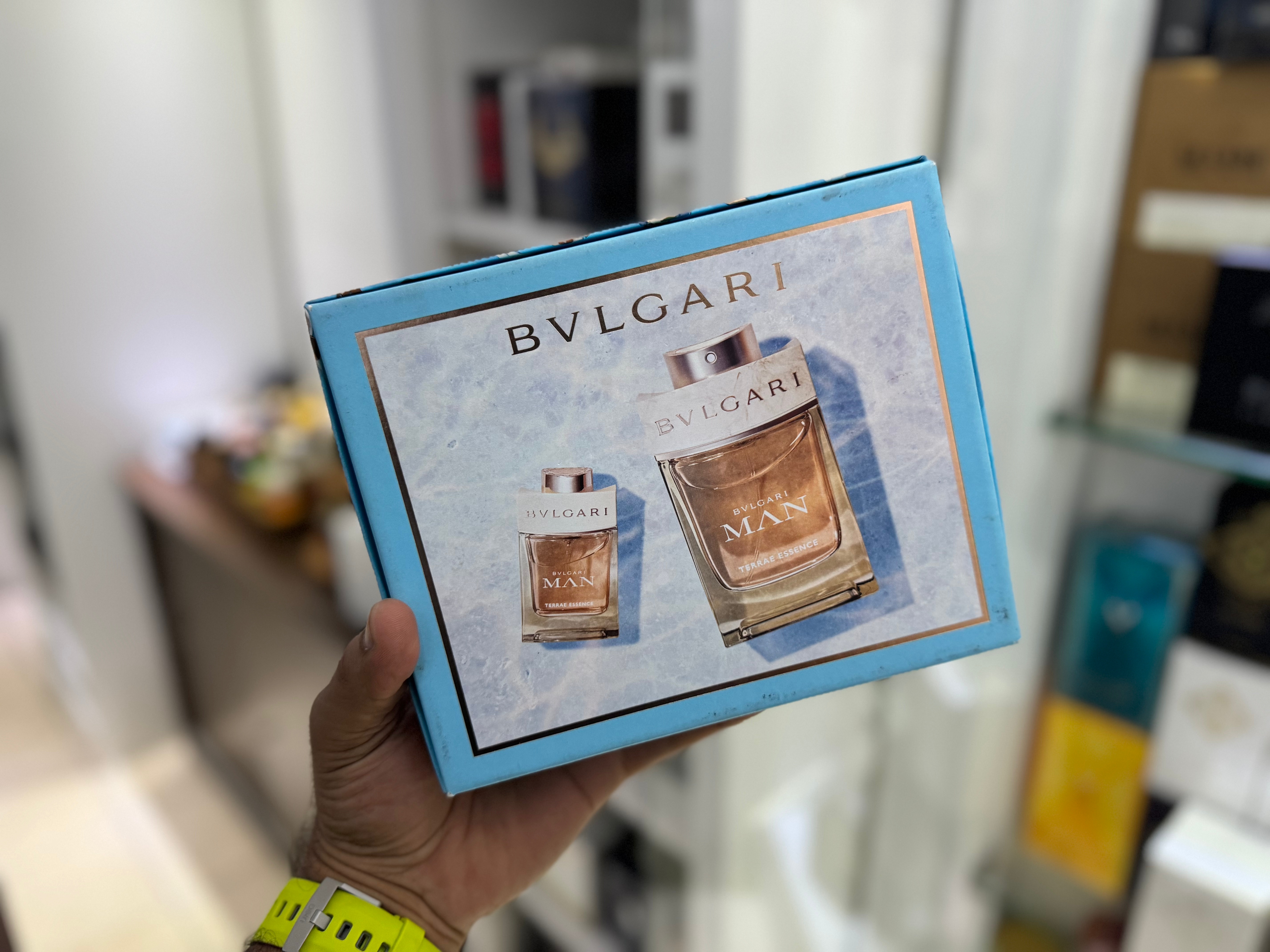 salud y belleza - Set de Perfume Bvlgari Man Terrae Essence EDP 100M 2