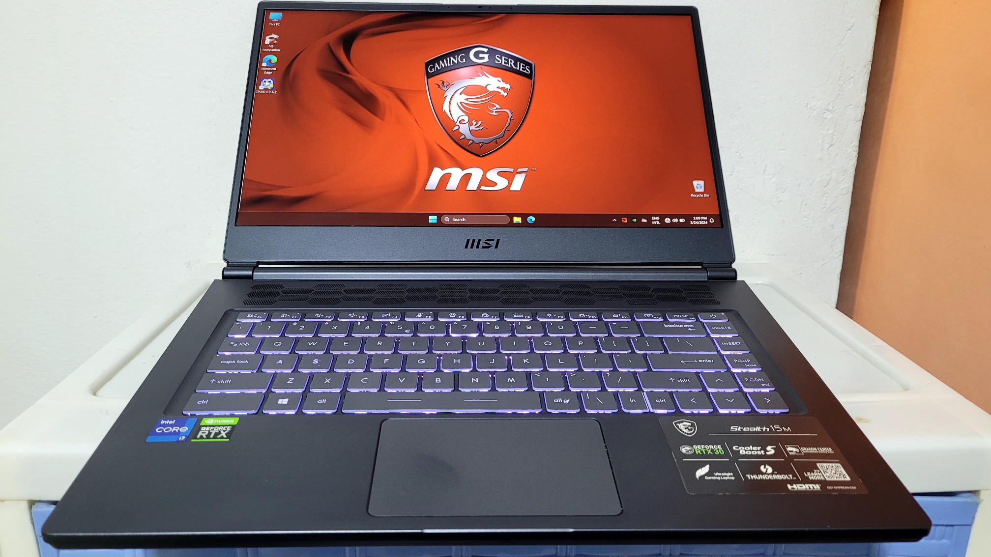 computadoras y laptops - Msi Gamer 15 Pulg Core i7 11th Gen Ram 16gb Disco 1tb Nvidea RTX 3060 6GB