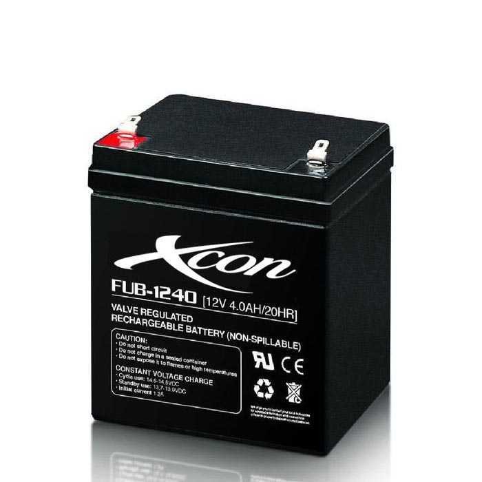 computadoras y laptops - BATERIA XCON PARA UPS 12v/4Amp 0