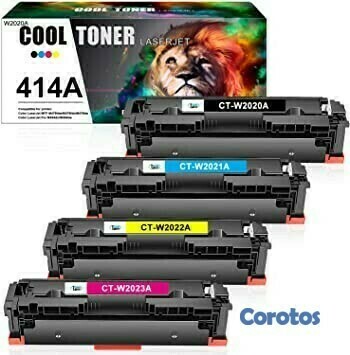 impresoras y scanners - TONER GENERICO PARA HP 414A - COLORES W2020A,  W2021A, W2022A, W2023A 