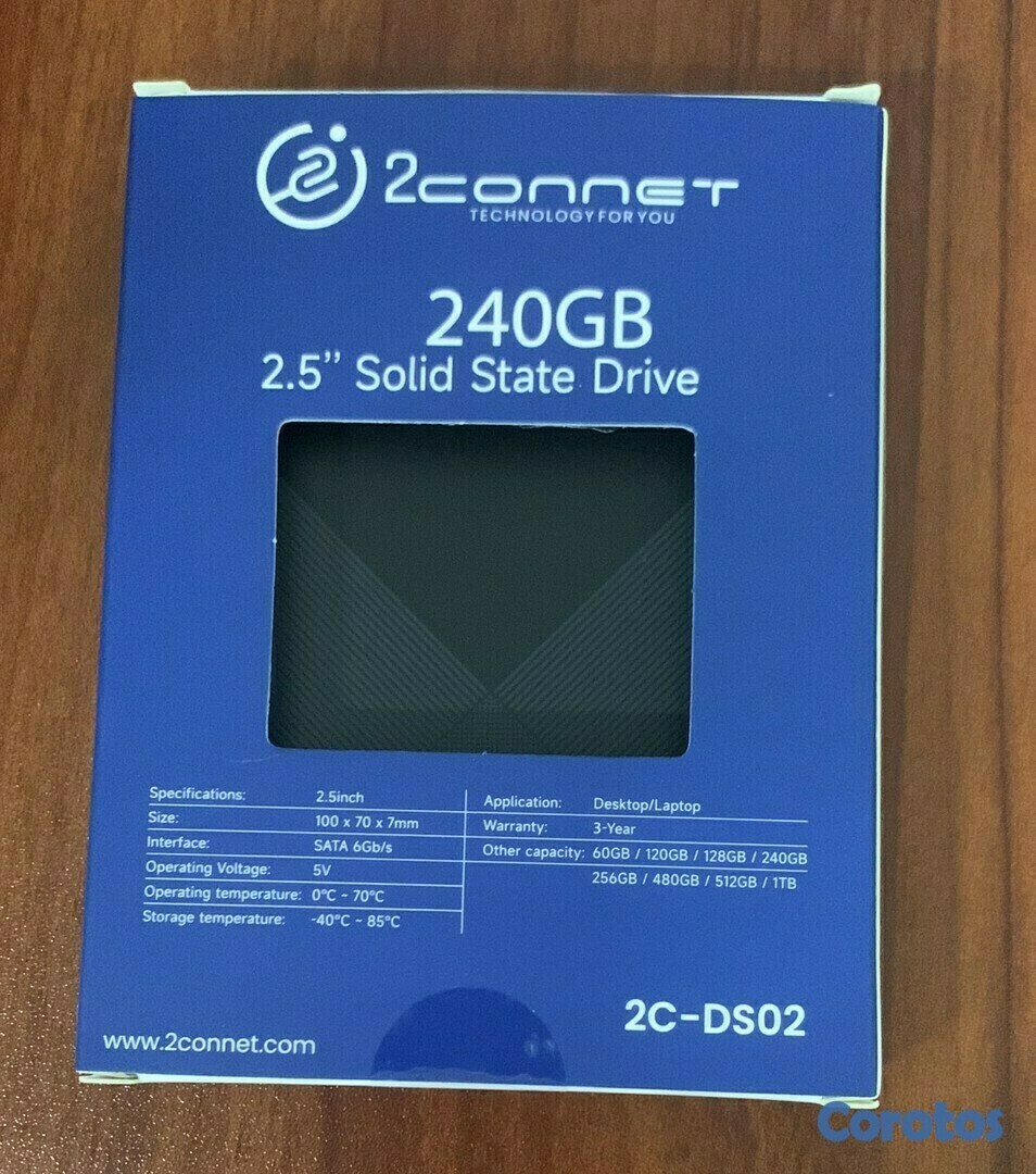 accesorios para electronica - Disco duro SSD 240 GB 2.5" SATA 6GB/S 1 año de garantia 3