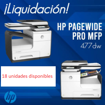 impresoras y scanners - IMPRESORA HP PAGE WIDE PRO MFP477 dw