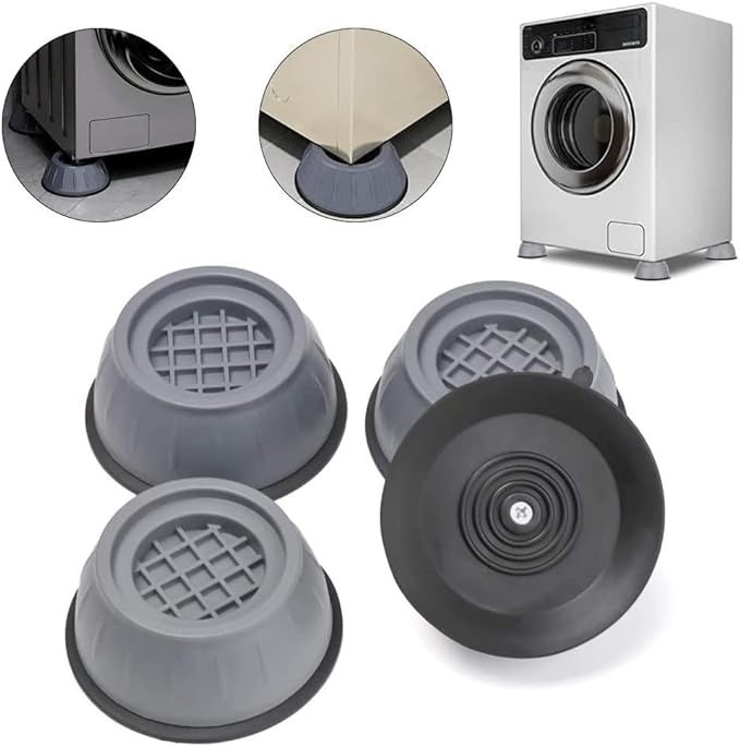 electrodomesticos - SOPORTE PARA LAVADORA SHOCK PAD 4PCS