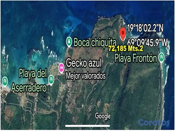 solares y terrenos - Vendo 72,185 Mts.2 CON PLAYA a 100 Mts. (Playa MAD 9