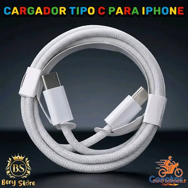 otros electronicos - CARGADOR TIPO C ORIGINAL PARA IPHONE Y ANDROID - 15 DÍAS DE GARANTÍA | CARGADOR 5