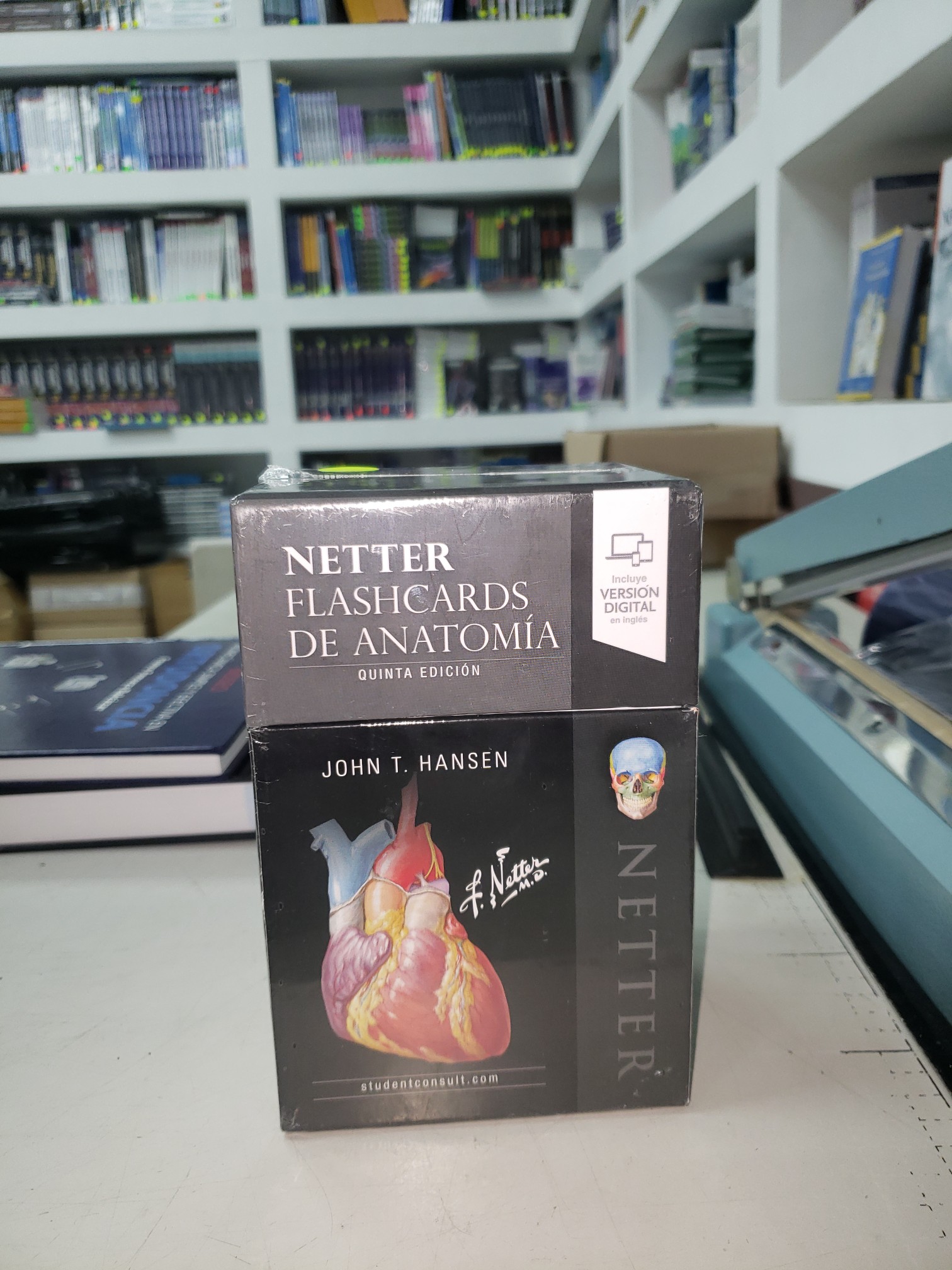 libros y revistas - (Flash Cards) Netter Flash Cards De Anatomía, 5ta edición