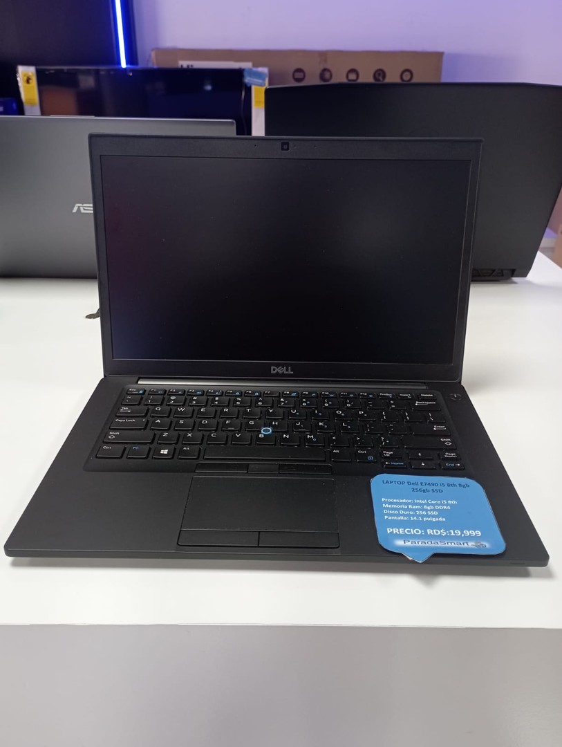 computadoras y laptops - Laptop Dell 7490 Intel Core I5-8generación   1