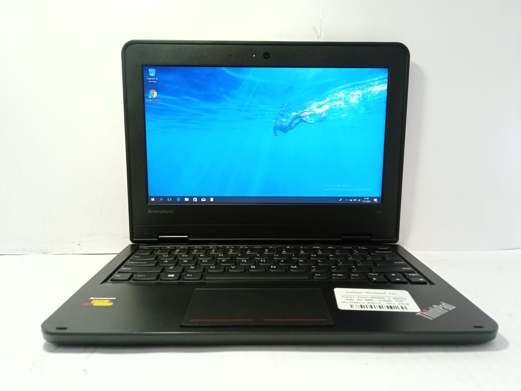 computadoras y laptops - Laptop Mini  Lenovo ThinkPad 11e (Incluye Mouse y Mouse) Celeron N3450 