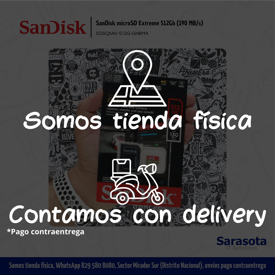 accesorios para electronica - MicroSD 512Gb SanDisk Extreme (190 MB/s) 2