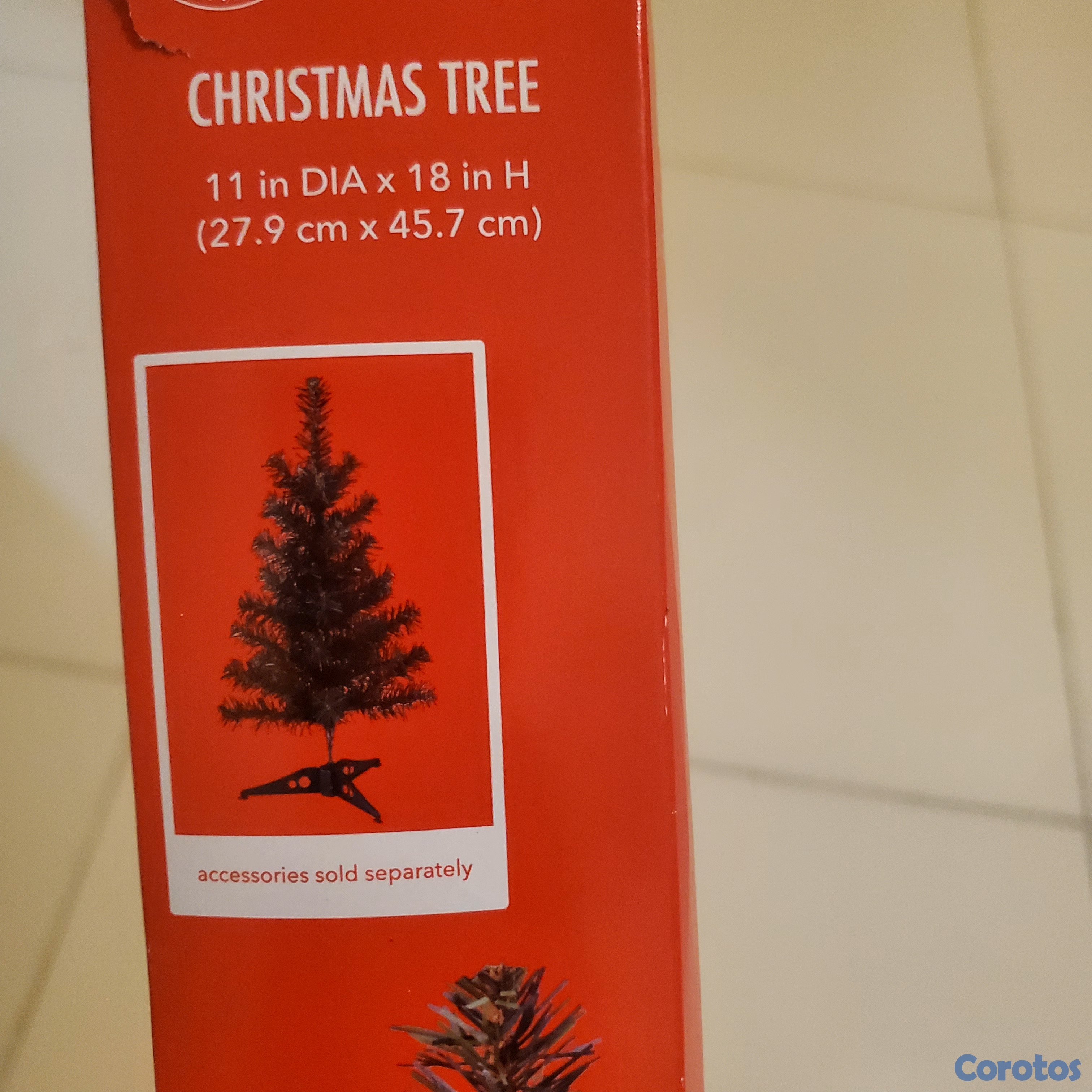 decoración y accesorios - Arbol de Navidad (Mini) para mesa. Incluye bolas. 9