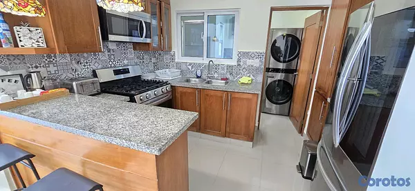 apartamentos - vendo amueblado o sin muebles 6to piso con derecho azotea privada  12