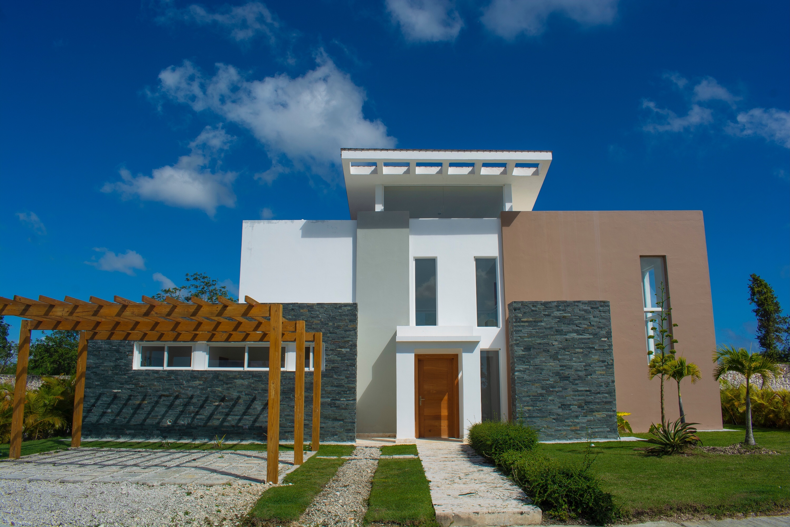 casas vacacionales y villas - Casas en Punta Cana Vista Cana con Casa club, Playa Artificial y Campo de Golf 5