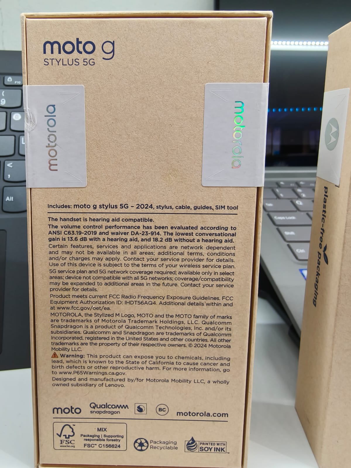 computadoras y laptops - Motorola Stylus 5G 6.7" Ram 8GB y 256 Sim + eSim  1