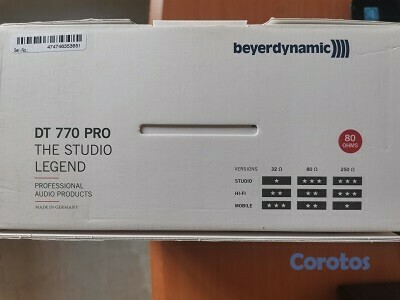 camaras y audio - Beyerdynamic DT 770 Pro 80 Ohms auriculares studio 7