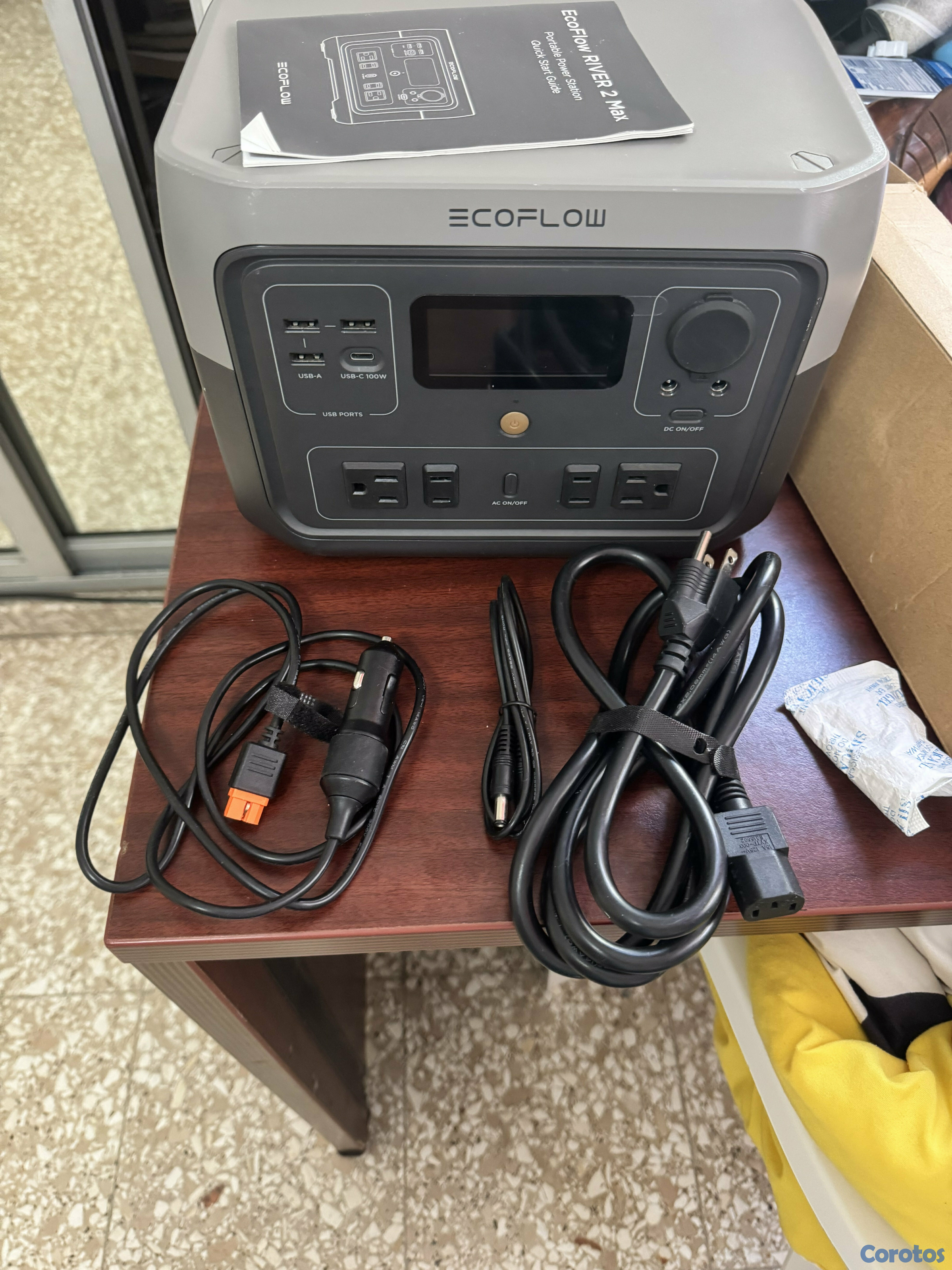 plantas e inversores - inversor portátil EcoFlow River 2 Max  3