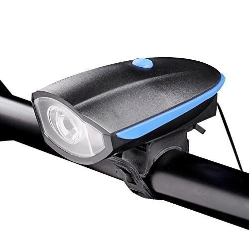bicicletas y accesorios - Bocina + Luz LED Foco Bicicleta. RECARGABLE BIKE ciclismo MTB ARO 29 27 3